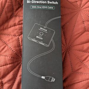 GANA Bi-Direction HDMI Switch - Black